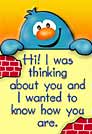 I was thinking about you...
