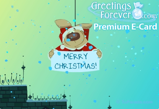 Ecard - Merry Christmas e-card