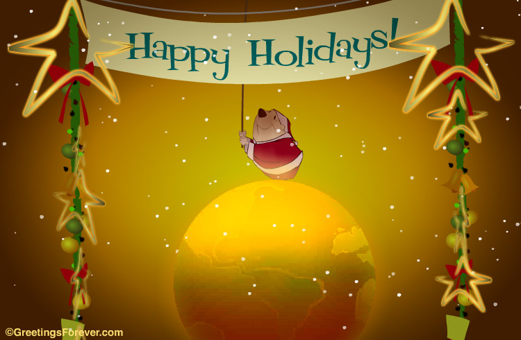 Ecard - Happy Holidays e-greeting