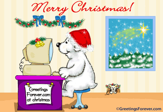 Ecard - Merry Christmas greeting card