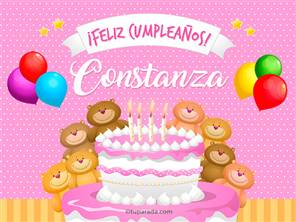 Cumpleaños de Constanza