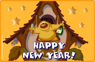 Happy New Year ecard