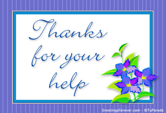 Elegant 77 Thank You Card For Your Support