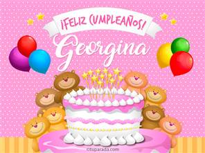 Cumpleaños de Georgina