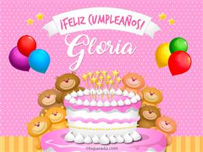 Cumpleaños de Gloria