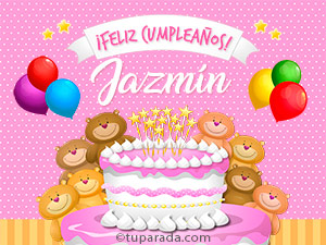 Cumpleaños de Jazmín