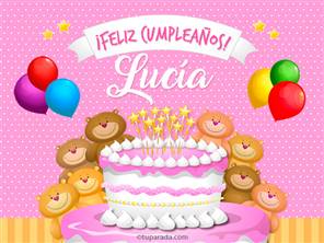 Cumpleaños de Lucía