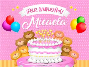 Cumpleaños de Micaela