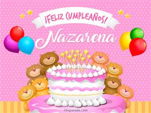 Cumpleaños de Nazarena