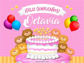 Cumpleaños de Octavia