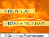 A nice day