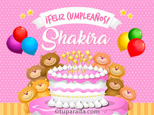 Cumpleaños de Shakira