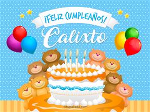 Cumpleaños de Calixto
