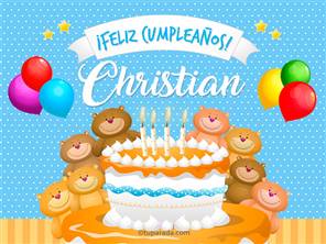 Cumpleaños de Christian