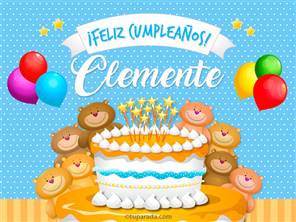 Cumpleaños de Clemente