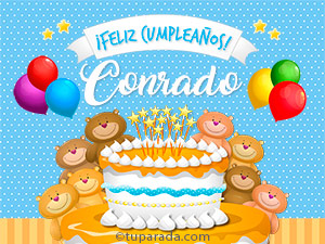 Cumpleaños de Conrado