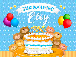 Tarjeta - Cumpleaños de Eloy