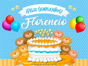 Cumpleaños de Florencio