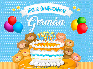 Cumpleaños de Germán