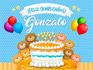 Cumpleaños de Gonzalo