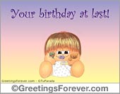 Baby ecard