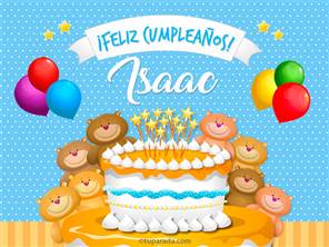 Cumpleaños de Isaac