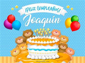 Cumpleaños de Joaquín