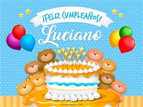 Cumpleaños de Luciano