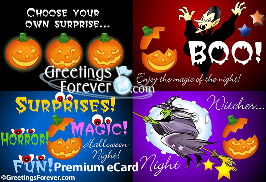 Ecard - Your Halloween surprise...
