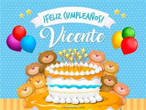 Cumpleaños de Vicente