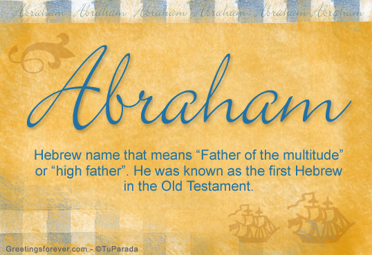 Ecard - Abraham
