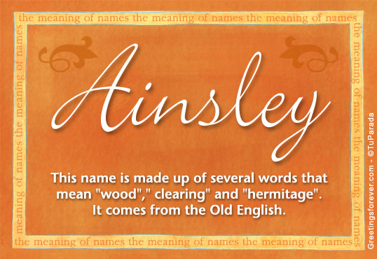 Ainsley