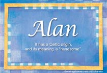 Meaning of Name Alan