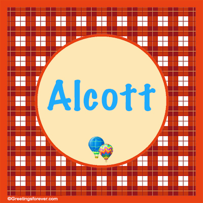 Image Name Alcott