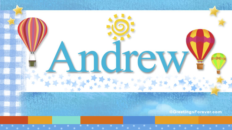 Nombre Andrew, Imagen Significado de Andrew
