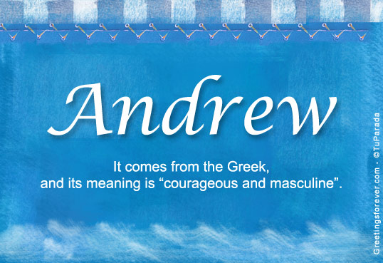 What The Name Andrew Means