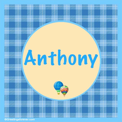 Image Name Anthony