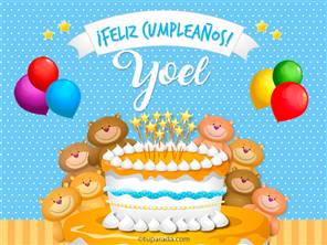 Cumpleaños de Yoel