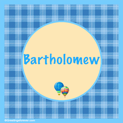 Image Name Bartholomew