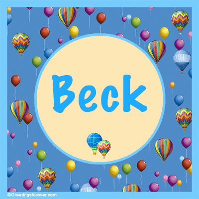 Image Name Beck