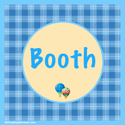 Booth Name Meaning