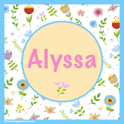 Image Name Alyssa