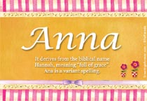 Meaning of the name Anna