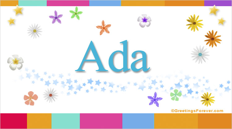 Nombre Ada, Imagen Significado de Ada