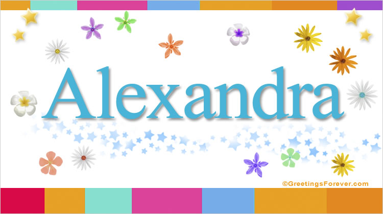 Nombre Alexandra, Imagen Significado de Alexandra
