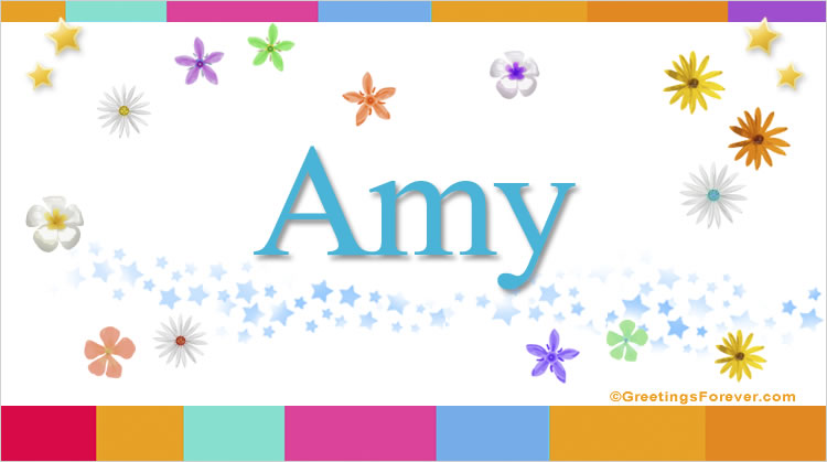 Nombre Amy, Imagen Significado de Amy