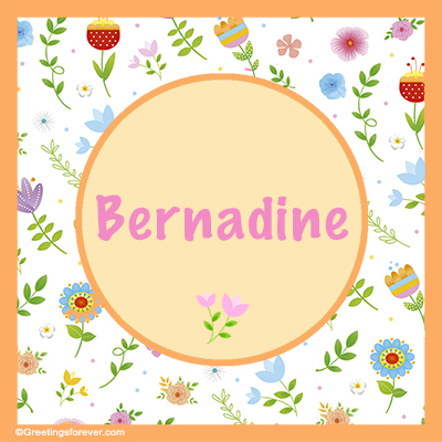 Image Name Bernadine