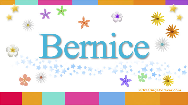 Nombre Bernice, Imagen Significado de Bernice