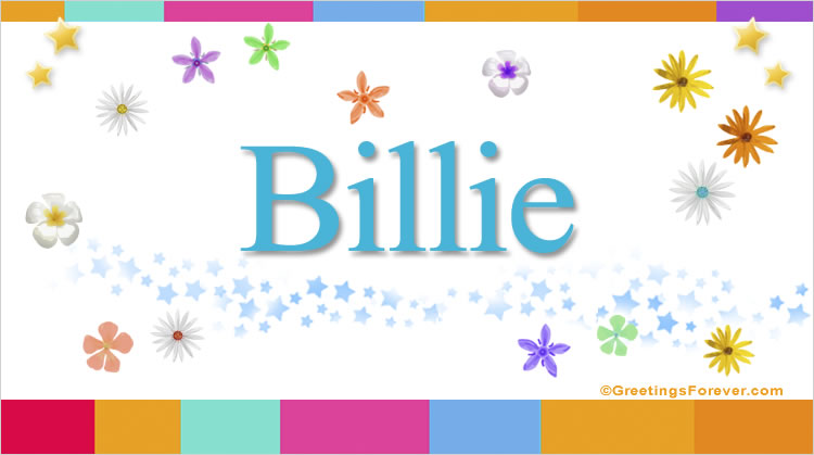 Nombre Billie, Imagen Significado de Billie