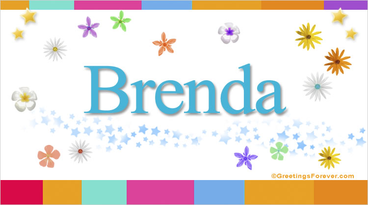Nombre Brenda, Imagen Significado de Brenda